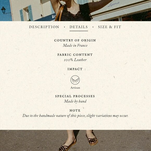 Doen x K. Jacques Peche Sandal in Noir sz 39 - Picture 6 of 12